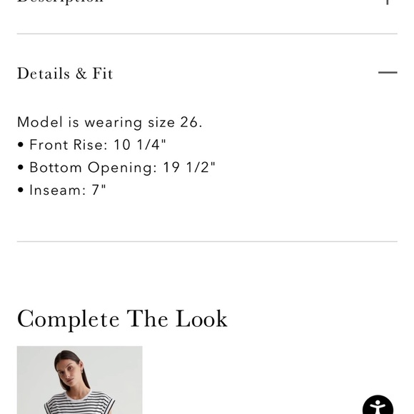 AG Adriano Goldschmied Women's Blue Denim Shorts size 30 - Picture 9 of 9